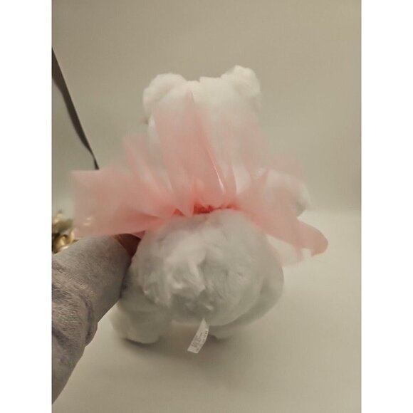Bayview Supply Ballerina Bear Plush Pink Tutu & Headband 16" Bear Stuffed Animal - Picture 4 of 8